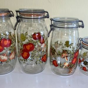 Spice of Life France Niveau De Remplissage Glass Canisters